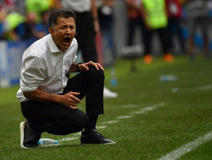 Así vivió el partido contra Alemania, el entrenador colombiano Juan Carlos Osorio.