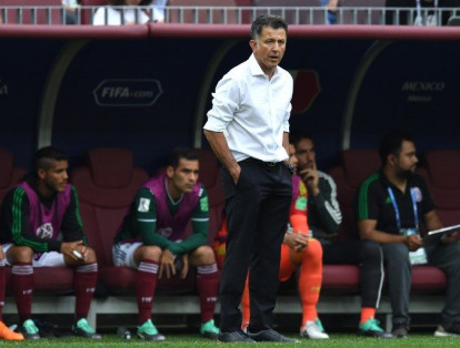 Así vivió el partido contra Alemania, el entrenador colombiano Juan Carlos Osorio.