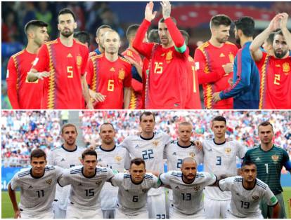 España vs Rusia:
Este partido será el domingo a las 9 de la mañana.