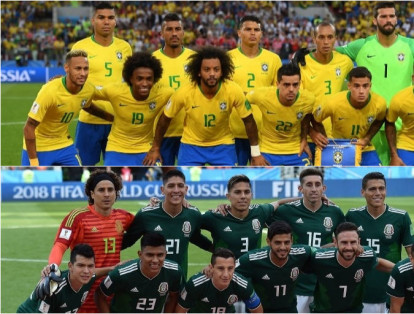 Brasil versus México: este partido se podrá ver el lunes, 2 de julio, a las 9 de la mañana.