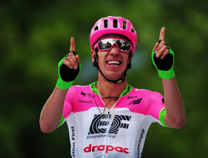 Rigoberto Urán, a sus 31 años, será el lider del equipo EF-Drapac en el Tour. Urán es actualmente el subcampeón de la competencia.