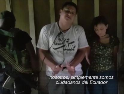 Los cuerpos de la pareja ecuatoriana secuestrada y asesinada por disidencias de las Fuerzas Armadas Revolucionarias de Colombia (FARC) en frontera colombiana, fueron repatriados este viernes para ser sepultados por sus familiares.