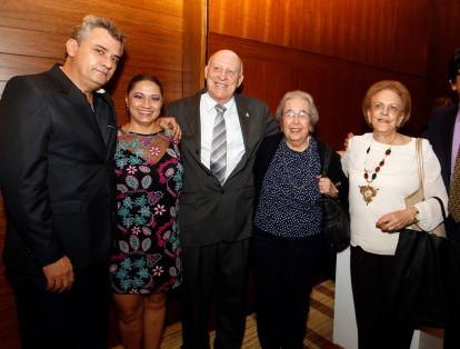 Juan Arango Marinacci, Adriana María Gómez, José Francisco Polo, Vilma Piedrahita, Lavive Rebage de Álvarez y Jorge Posada.