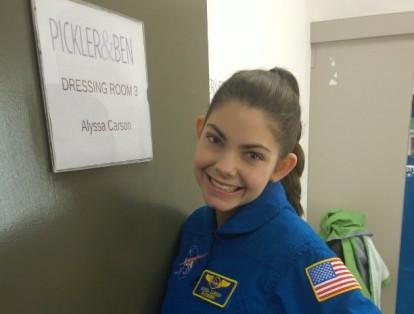 Alissa Carson, la adolescente que la Nasa prepara para viajar a Marte