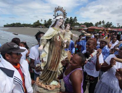 La Virgen del Carmen es también la patrona de la Arquidiócesis de Villavicencio, de la diócesis de Istmina-Tadó (Chocó), deLíbano-Honda (Tolima) y del Vicariato Apostólico de Puerto Carreño (Vichada).