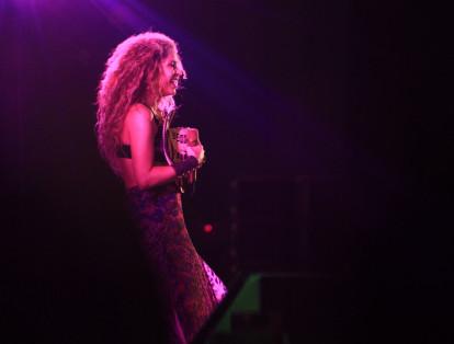Shakira fue la encargada de cerrar el acto de inauguración.