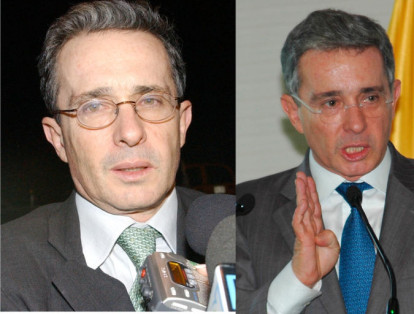 Alvaro Uribe Vélez, nacido en Medellín en 1952, fue el quincuagésimo octavo presidente de la República de Colombia. Su desempeño como mandatario se llevó a cabo entre el 7 de agosto de 2002 y el 7 de agosto de 2010. Uribe alcanzó dos periodos como gobernante con motivo de su reelección en 2006.