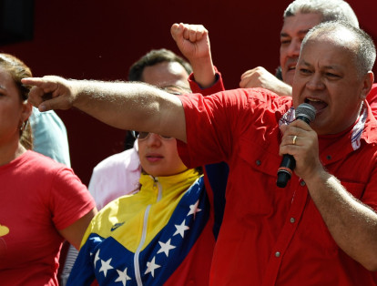 El presidente de la Asamblea Nacional Constituyente, Diosdado Cabello, fue el político que anunció el debate sobre el 'allanamiento' de la impunidad de los diputados para el foro de este miércoles.