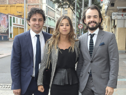 Alejandro Fonseca, Mariana Guzmán y Thor Borresen.