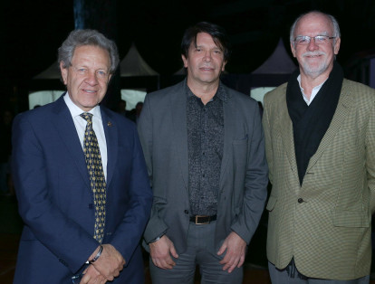 Jorge Camacho, Milton Lombana y Juan Mario Fonnegra.