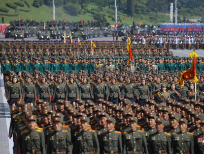 Esta fecha es una de las más importantes del calendario político norcoreano y suele ser una ocasión para alardear de material militar.