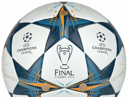 Balón de la final de la Champions 2014, entre Real Madrid y Atlético