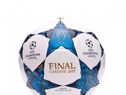 Balón de la final de la Champions 2017, entre Real Madrid y Juventus.