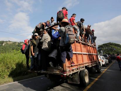 El sábado pasado al menos 2.000 personas partieron en una caravana desde San Pedro Sula, Honduras, hacia Estados Unidos, con el fin de buscar mejores oportunidades, debido a la violencia y pobreza que vive su país.