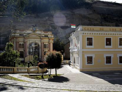 La Casa de los Pueblos, antiguo paso fronterizo entre Colombia y Ecuador, ubicado en Ipiales en el departamento de Nariño (Colombia).