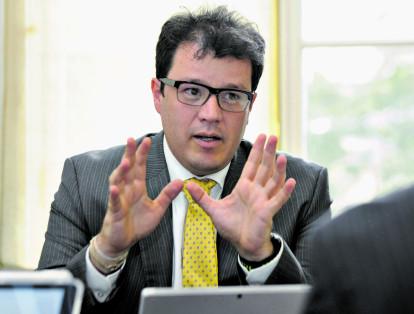 El secretario de Gobierno Víctor Muñoz.