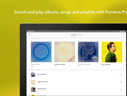 Pandora Music es una plataforma gratuita y personalizada que reproduce música por demanda, es una de las apps en las que más tiempo pasan los usuarios y gran parte de ellos los tiene su país de origen, Estados Unidos.