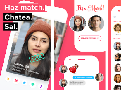 Con 30 mil millones de 'matches' a la fecha, Tinder es la aplicación más popular en el mundo para conocer personas en la que los usuarios se conectan por medio de ubicación geográfica. La app se desarrolla en Estados Unidos.