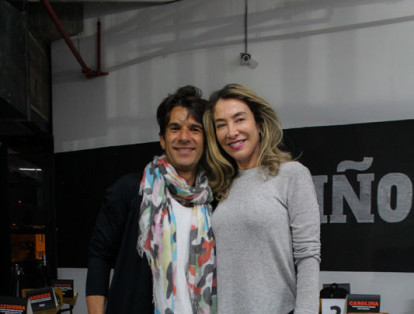 Alberto Gaitán y Marcela Carvajal.