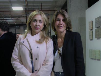 Ángela Montoya y Carmiña Villegas.