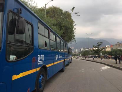 Bogotá: También se vandalizaron cuatro buses del Sitp.