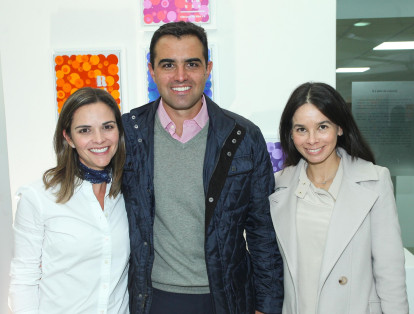 Natalia Nicholls, Arturo Echeverri y Lina Fajardo.