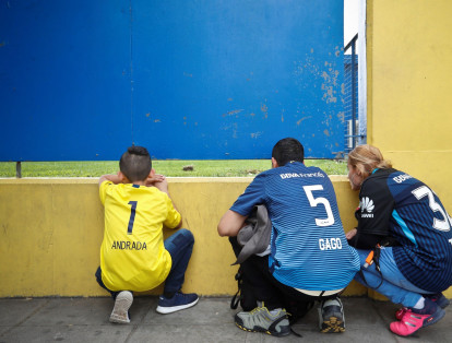 Los aficionados esperan con ansias el encuentro ya que es la primera vez que River y Boca se encuentran en una final de la Copa Libertadores.