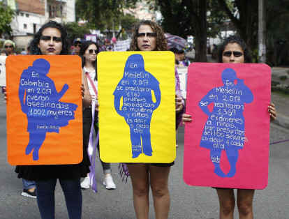 Según cifras del Instituto de Medicina Legal, entre enero y octubre de 2018 hubo 103.481 casos de violencia contra la mujer en Colombia, mientras que en el mismo periodo de 2017 fueron 99.941.