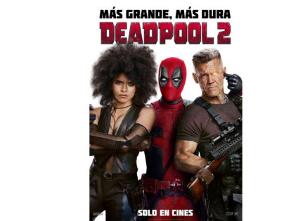 9. 'Deadpool 2': estrenada el 17 de mayo, esta producción de Marvel Entertainment completó este lunes los 1.701.728 espectadores. Esta secuela, protagonizada por Ryan Reynolds, cuenta cómo Deadpool debe proteger a Russell, un adolescente mutante, de Cable, un soldado genéticamente modificado.