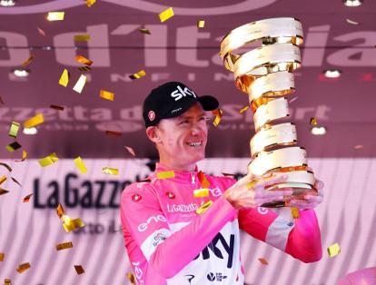 Chris Froome, campeón del Giro de Italia 2018.