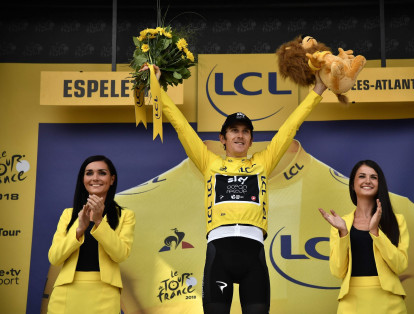 Geraint Thomas, campeón del Tour de Francia 2018.