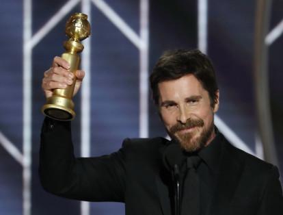 Christian Bale, uno de los favoritos, ganó el premio a mejor actor musical o comedia por la película 'Vice'.