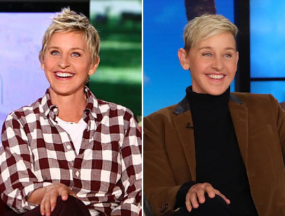 La presentadora Ellen DeGeneres también participó del hashtag #10YearChallenge