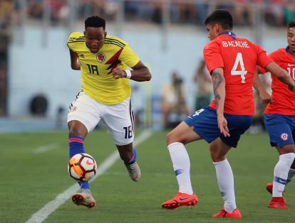 Las mejores imágenes de la victoria de Colombia 0-1 contra Chile en el Suramericano Sub 20.
