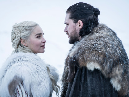 Todo apunta a que la relación entre Daenerys (Emilia Clarke) y Jon Snow (Kit Harington) se profundizará en este final.