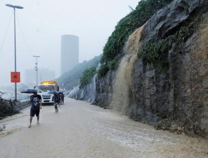 La zona donde se encuentra ubicado el Jardín Botánico 
de Río fue la que registró el mayor número de precipitaciones, según los datos oficiales.
