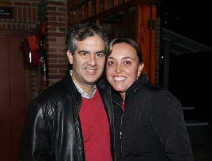 Carlos Cabrales y Patricia Berger.