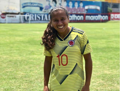 Leicy Santos, la ‘10’ de la Selección Colombia femenina cuenta con más de 53 mil seguidores en Instagram.