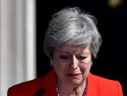 Finalmente, la lucha de May por el Brexit la llevó hasta las lágrimas mientras hacía la declaración para anunciar que dimitirá el próximo 7 de junio, cuando empezará el proceso para elegir a su sucesor como líder del Partido Conservador y jefe del Gobierno del Reino Unido.