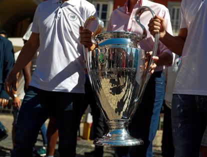 La 'orejona' es exhibida en Madrid antes de la final de la Champions.