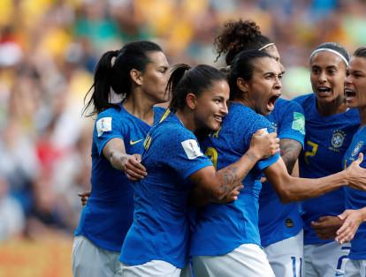 Las jugadoras de Brasil celebraban un partido que ya creían asegurado.