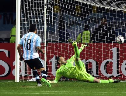 Otro empate 0-0 se dio en la Copa América de Chile 2015. Pero en este caso en los penaltis los argentinos se llevaron una victoria por 5-4.