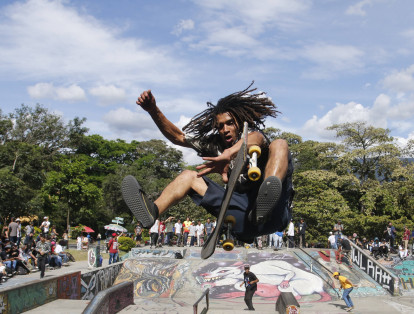 Dia mundial del skate en Medellín