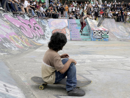 Dia mundial del skate en Medellín