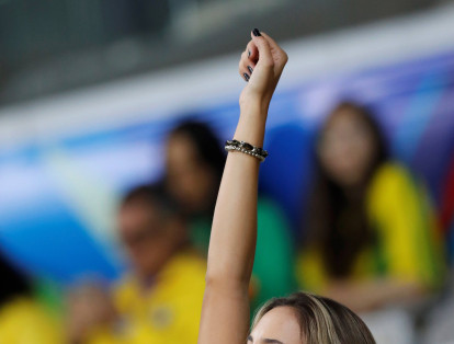 Hinchas de la Selección de Brasil.