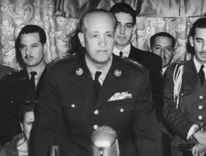 Gustavo Rojas Pinilla (1953 - 1957) fue uno de los 3 mandatarios nacidos en Boyacá. Fue el único Presidente en llegar al poder por medio de un golpe de estado. Los otros dos presidentes boyacénses son Rafael Reyes Prieto y Enrique Olaya Herrera.
