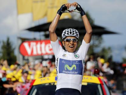 Annecy y Le Semnoz, de 125 km, primer triunfo parcial de Nairo en el Tour de Francia, fue el 20 de julio del 2013.