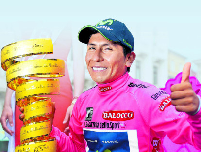 El boyacense Nairo Quintana y su primera victoria en la general de una de las tres grandes, fue en el Giro de Italia del 2014.