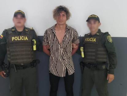 Lengir Mauricio Díaz, de 28 años, fue capturado el sábado.