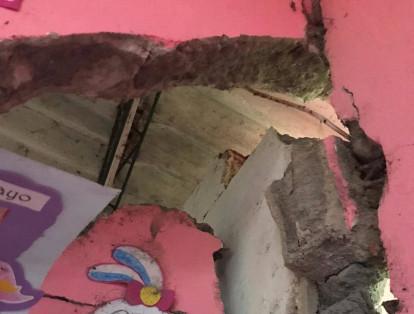 En Mesetas, Defensa Civil ha reportado el daño de por lo menos 20 viviendas rurales.